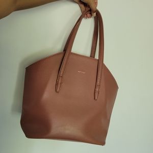 Matt & Nat medium sized mauve tote